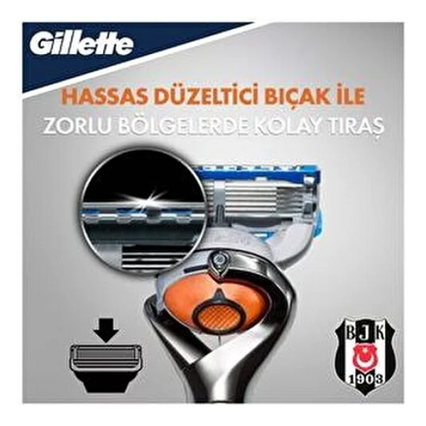 Gillette Fusion 5 Proglide Beşiktaş 4 Başlıklı Tıraş Bıçağı - Görsel 7