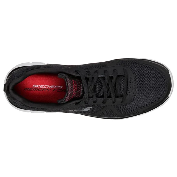 Skechers Track Scloric 52631 BKRD Siyah-Beyaz Erkek Spor Ayakkabı - Görsel 3