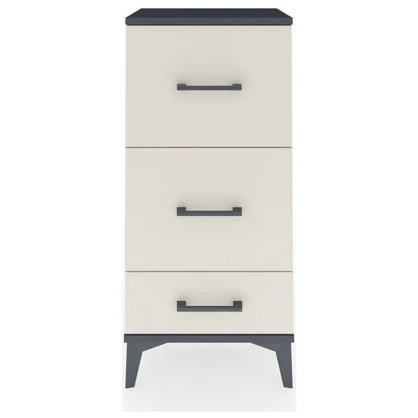 Dienni Arges Komodin 3 Çekmeceli 44X30X96 Aytaşı-Aytaşı - Görsel 6
