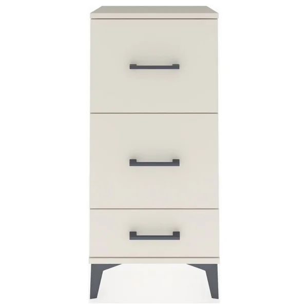Dienni Arges Komodin 3 Çekmeceli 44X30X96 Aytaşı-Aytaşı - Görsel 7