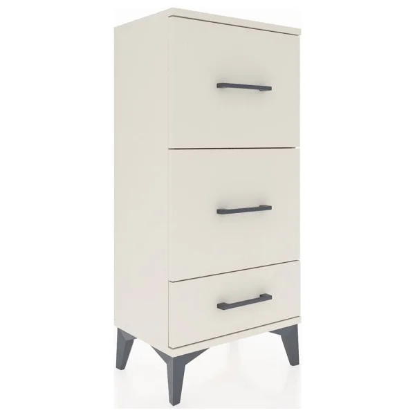 Dienni Arges Komodin 3 Çekmeceli 44X30X96 Aytaşı-Aytaşı - Görsel 2
