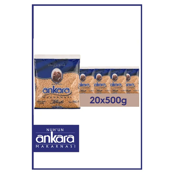 Nuh'un Ankara Yıldız Şehriye Makarna 500 Gr X 20 Adet - Görsel 4