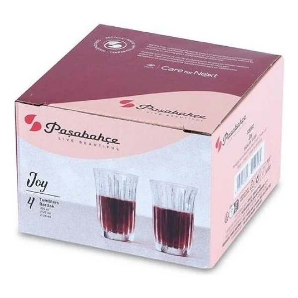 Paşabahçe Joy 520362 60 cc 4'lü Shot Bardağı - Görsel 3