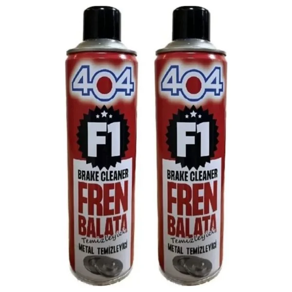 404 F1 Fren Balata Balata Spreyi 500 ml 2 Adet - Görsel 2