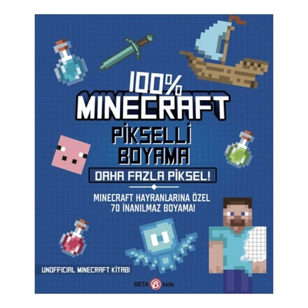 %100 Minecraft Pikselli Boyama - Daha Fazla Piksel - Kolektif - Görsel 3