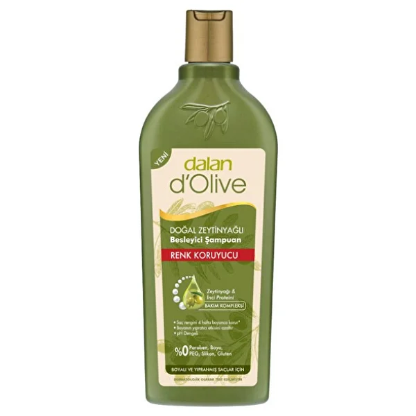 Dalan D'Olive Zeytinyağlı Renk Koruyucu 400 ml Şampuan - Görsel 2