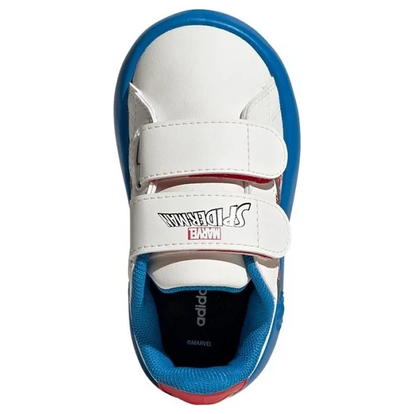Adidas Marvel Spider-Man Grand Court CF I JQ8072 Bebek Spor Ayakkabı - Görsel 3