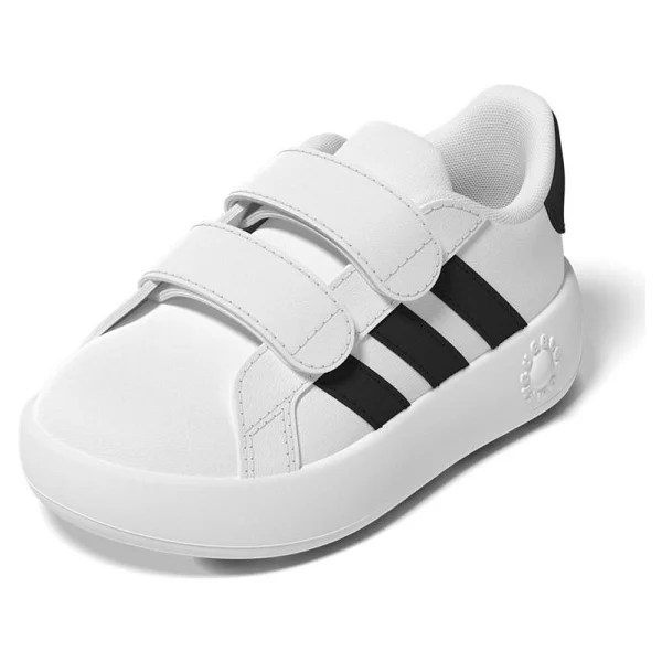 Adidas Grand Court 2.0 CF I ID5271 Beyaz-Siyah Bebek Spor Ayakkabı - Görsel 7