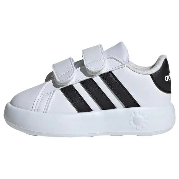 Adidas Grand Court 2.0 CF I ID5271 Beyaz-Siyah Bebek Spor Ayakkabı - Görsel 8