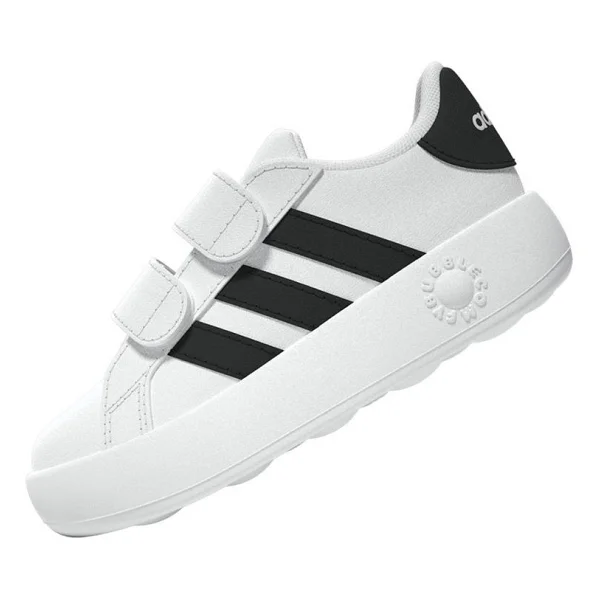 Adidas Grand Court 2.0 CF I ID5271 Beyaz-Siyah Bebek Spor Ayakkabı - Görsel 9