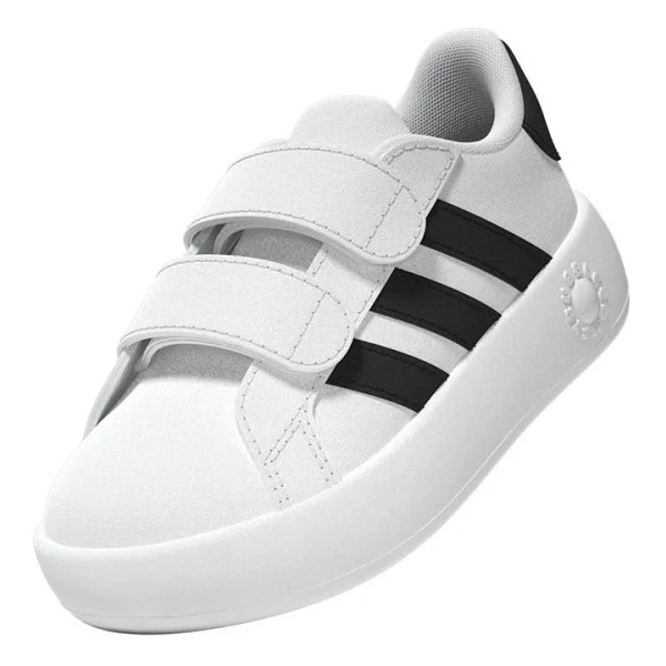 Adidas Grand Court 2.0 CF I ID5271 Beyaz-Siyah Bebek Spor Ayakkabı - Görsel 10