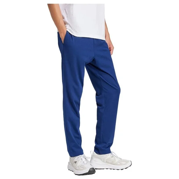 Adidas Essentials Small Logo Single Jersey JF1108 Mavi Erkek Eşofman Altı - Görsel 8