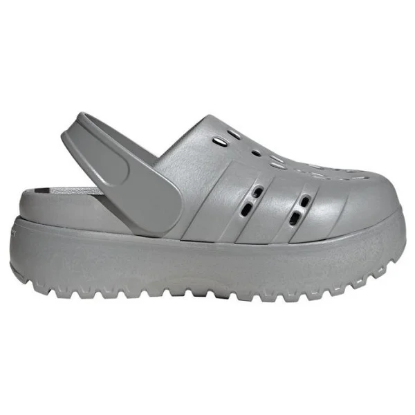Adidas Adilette Platform Clog JQ9879 Gri Kadın Terlik - Görsel 6