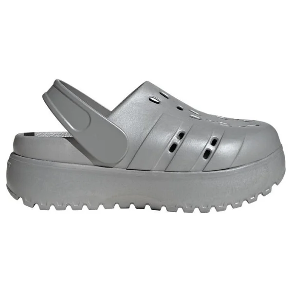 Adidas Adilette Platform Clog JQ9879 Gri Kadın Terlik - Görsel 7