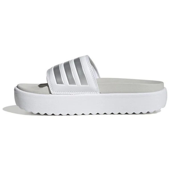 Adidas Adilette Platform IE9703 Beyaz Kadın Terlik - Görsel 10