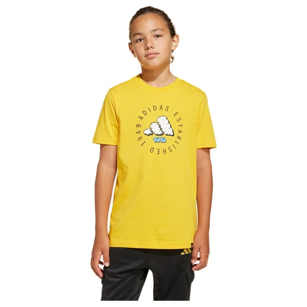 Adidas Fun Graphic Kısa Kollu Bisiklet Yaka Çocuk Tişört - Görsel 6
