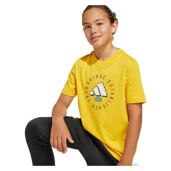 Adidas Fun Graphic Kısa Kollu Bisiklet Yaka Çocuk Tişört - Görsel 10