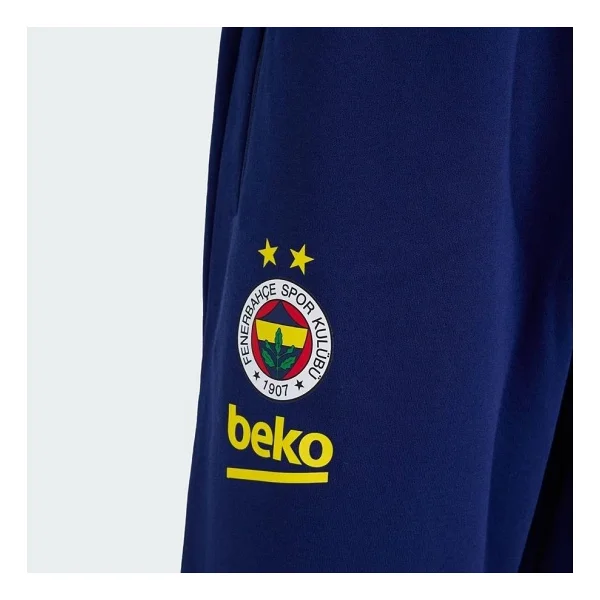 Adidas Fenerbahçe Basketbol KE7000 Erkek Eşofman Altı - Görsel 5
