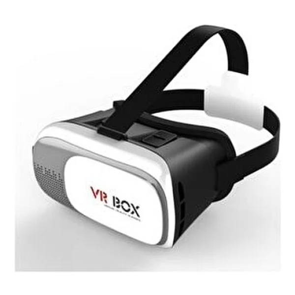 Vrbox Sanal Gerçeklik Gözlüğü Mercek Camlı Universal Uyumlu Beyaz Renkli - Görsel 3