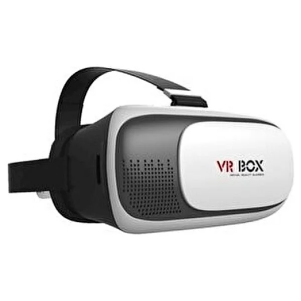 Vrbox Sanal Gerçeklik Gözlüğü Mercek Camlı Universal Uyumlu Beyaz Renkli - Görsel 5