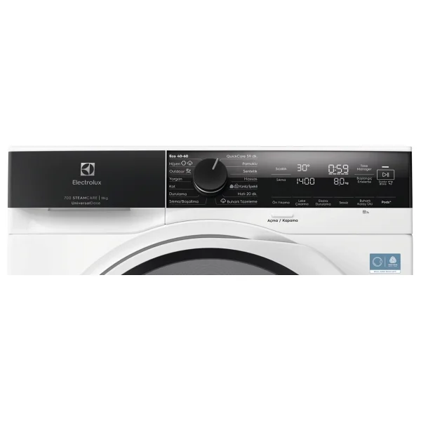 Electrolux SteamCare 700 EW7F4404UT 1400 Devir 11 kg Çamaşır Makinesi - Görsel 5