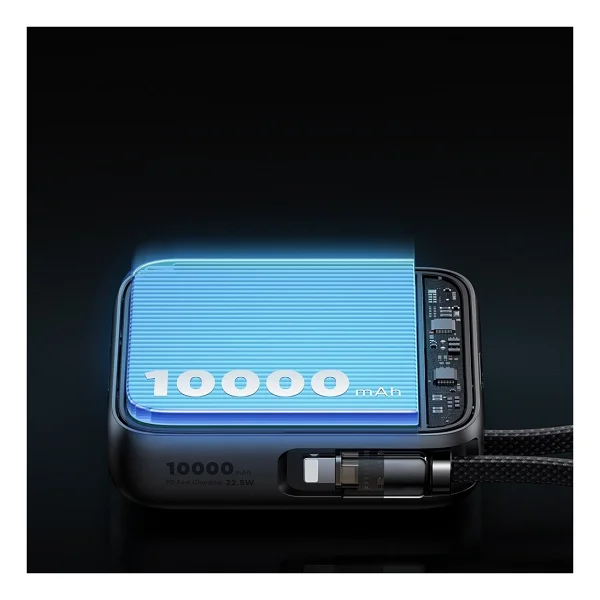 Mcdodo MC-2550 10000 mAh Lightning Kablolu Powerbank - Görsel 5