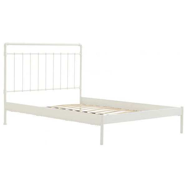 Unimet Odin-S Metal Karyola - Beyaz - Konik Geçme - Konfor Destekli Latalı - 140x190/140x200/160x200/180x200 - 140 x 200 cm - Görsel 4
