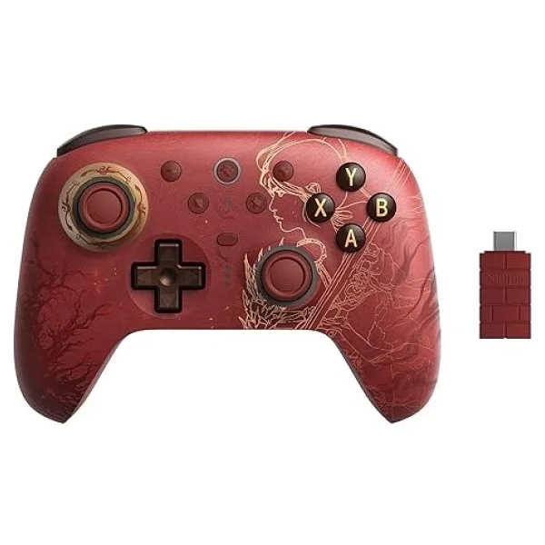 8Bitdo Ultimate 2 Wuchang Fallen Feathers Edition Kablolu/Kablosuz PC Oyun Kolu - Görsel 2