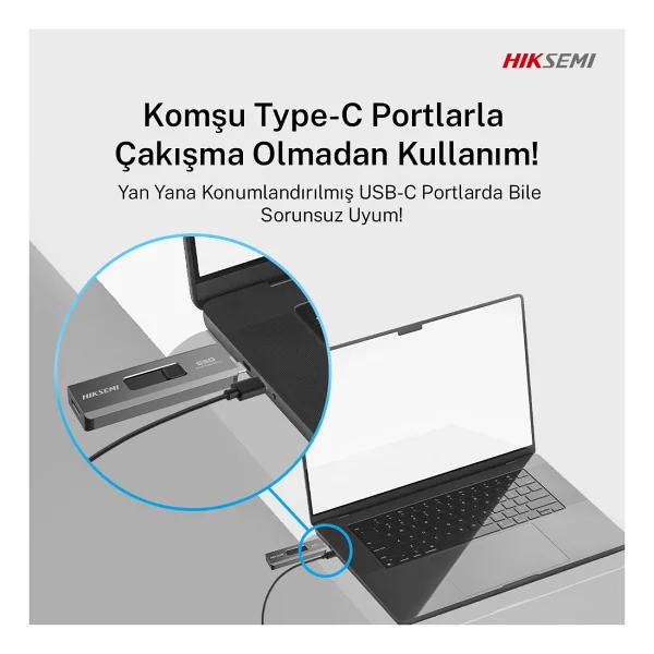 Hiksemi Swift S309C HS-USB-SWIFT USB 3.2 2 TB Taşınabilir SSD - Görsel 8
