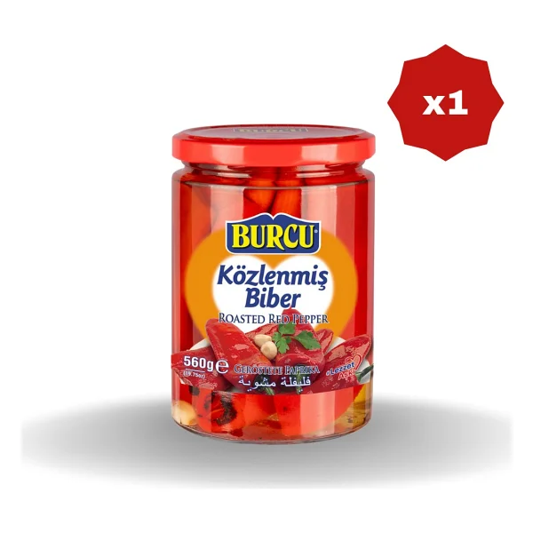 Burcu 560 gr Közlenmiş Biber - Görsel 2
