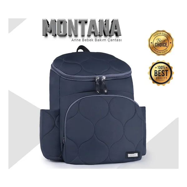 Prego 3084 Montana Gri Bebek Bakım Çantası - Görsel 2