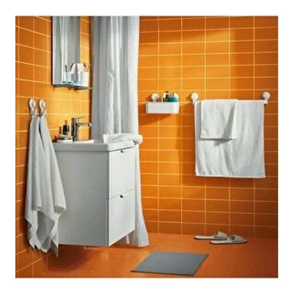 IKEA Banyo Tuvalet Paspası Ev Içi Kullanım Desensiz 40x60cm - Görsel 6