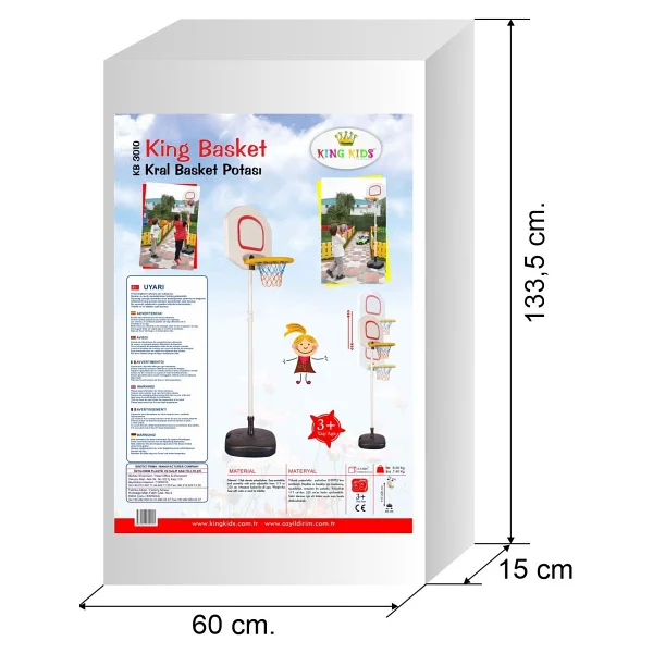 King Kids KB 3010 Kral Basket Potası - Görsel 6