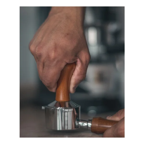 Caffe Rino Barista Ahşap Saplı Tamper - Görsel 4