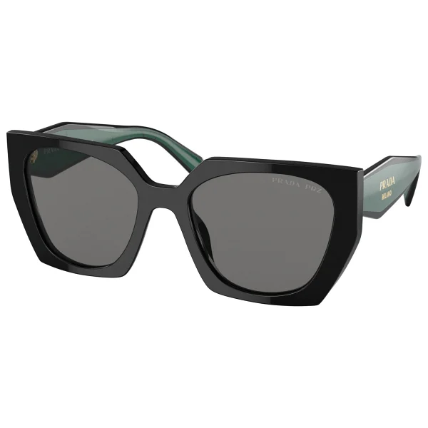 Prada PR 15WS 1AB5Z1 Black-Dark Grey Polarize Kadın Güneş Gözlüğü - Görsel 2