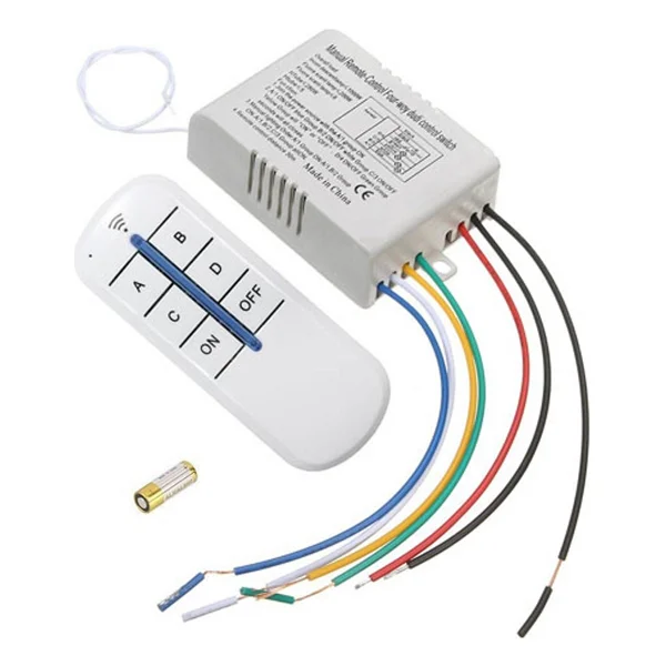 4 Kanallı Avize Kontrol Kumandası Hıghtek Ht-2208 - Görsel 2