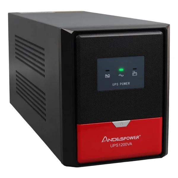 Andespower Ups1200va 1200Va 12V7.5ahx2 Ups Kesintisiz Güç Kaynağı Line - İnteraktif - Görsel 2