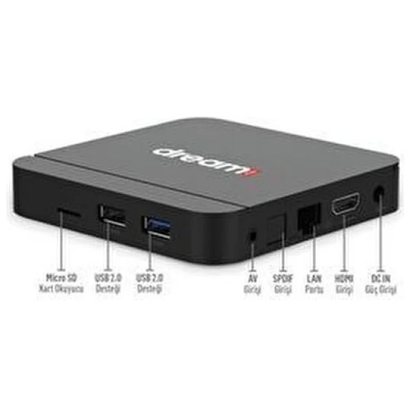 Dreamstar i4 32 GB 6K Android TV Box - Görsel 4