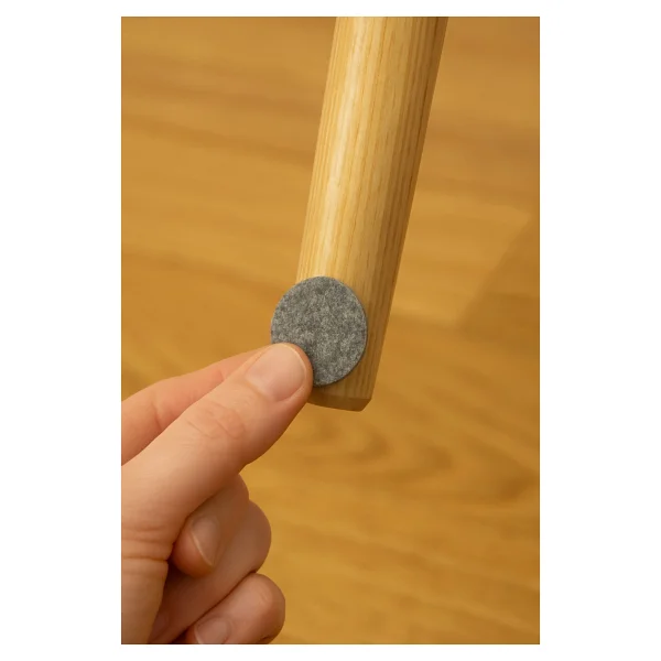 Elysian Yapışkanlı Sessiz Mobilya Masa Sandalye Parke Zemin Ayak Koruyucu Keçe Seti 20 mm (100'LÜ Paket) - Görsel 5