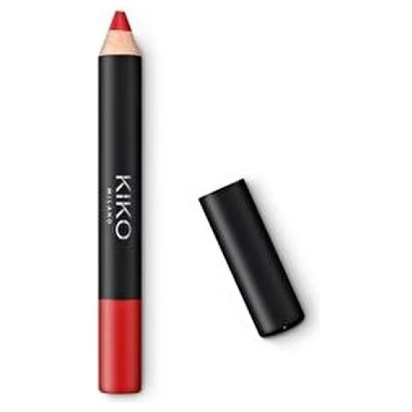 KIKO Milano Smart Fusion Matte Crayon 05 Strawberry Red Kalem Ruj - Görsel 3