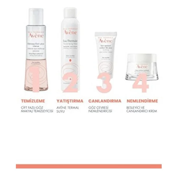 Avene Demaquillant Yeux Intense Çift Fazlı 125 ml Göz Makyaj Temizleme Suyu - Görsel 8