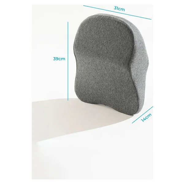Ortopedik Visco Ofis Araba Koltuk Boyun Yastığı 39x31x14 Cm - Görsel 2