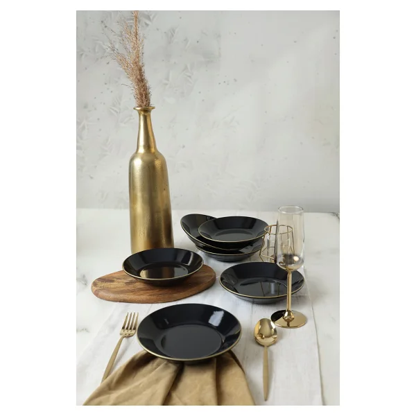 Keramika Bahar 19 cm 6'lı Yemek Tabağı - Görsel 7