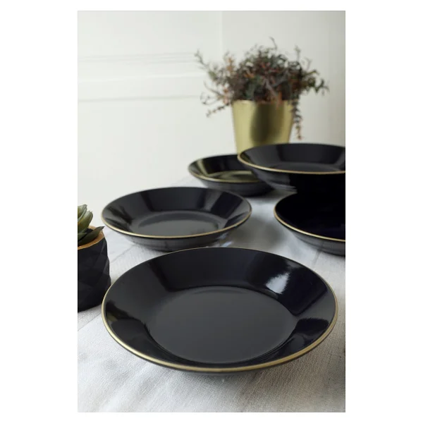 Keramika Bahar 19 cm 6'lı Yemek Tabağı - Görsel 9