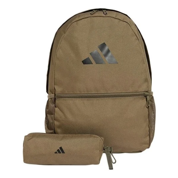 Adidas Classic JD3091 Haki Kalemlik + Okul Sırt Çantası - Görsel 2