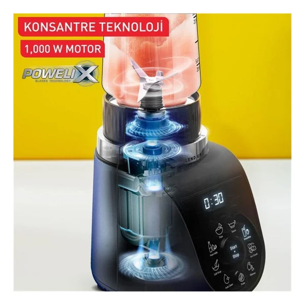 Tefal Blend Up 1000 W Smoothie Blender - Görsel 9