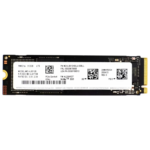 Samsung Pm9c1a 512gb 6000/5600mb/s Gen4x4 M.2 22x80 Ssd - Görsel 4