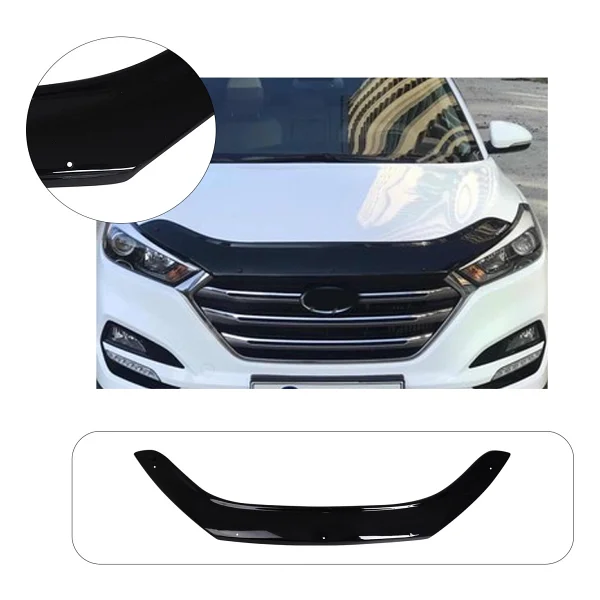 BRSPLAST Hyundai Tucson Uyumlu 2015-2020 Abs Kaput Rüzgarlığı - Görsel 7