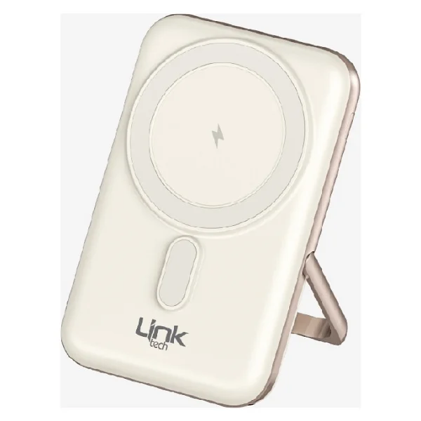 LinkTech WP24 Strong Krem 10000 mAh Hızlı Şarj Powerbank - Görsel 2