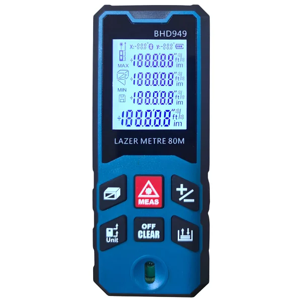 Fixonic B.h.d. Bhd03 360° 16 Lens Şarjlı Yeşil Lazer Hizalama Ve 80Mt Lazermetre Çantalı Set - Görsel 3